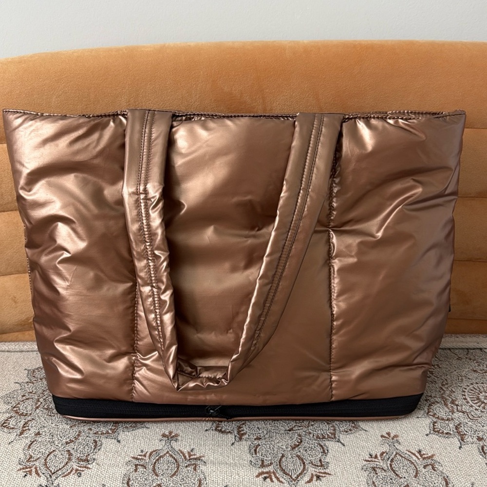 Calpak Luka Expandable Laptop Tote – Copper